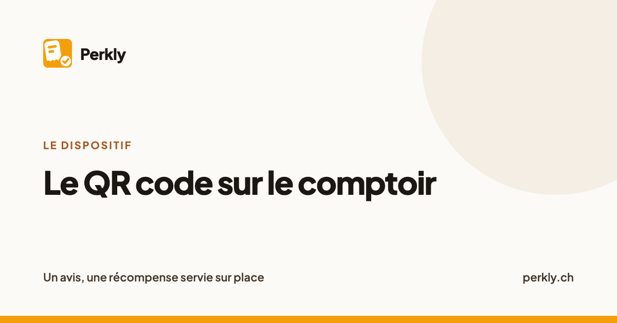 Le QR code sur le comptoir : comment récolter des avis Google sans y penser