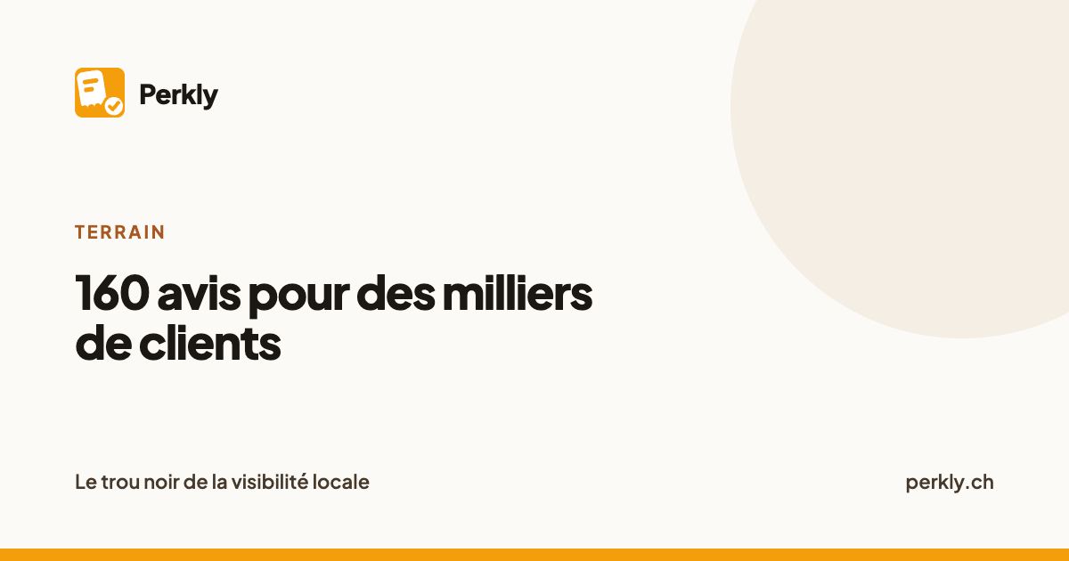 160 avis pour des milliers de clients : le trou noir de la visibilité locale